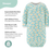 Thumbnail: Floral Newborn Layette Set for 0-3 Months, 16 Essential Pieces