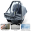 Thumbnail: Transparent EVA Rain Cover for Baby Stroller and Carriage Dust Protection