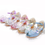 Thumbnail: Girls' Cinderella-Inspired Leather Wedge Shoes for Dress-Up and Parties