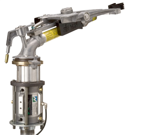 Nelson end gun valve