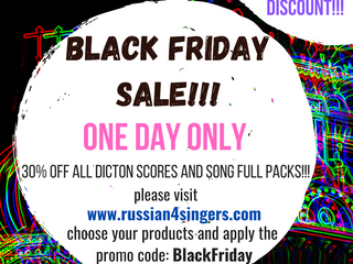 Black Friday Sale!!!
