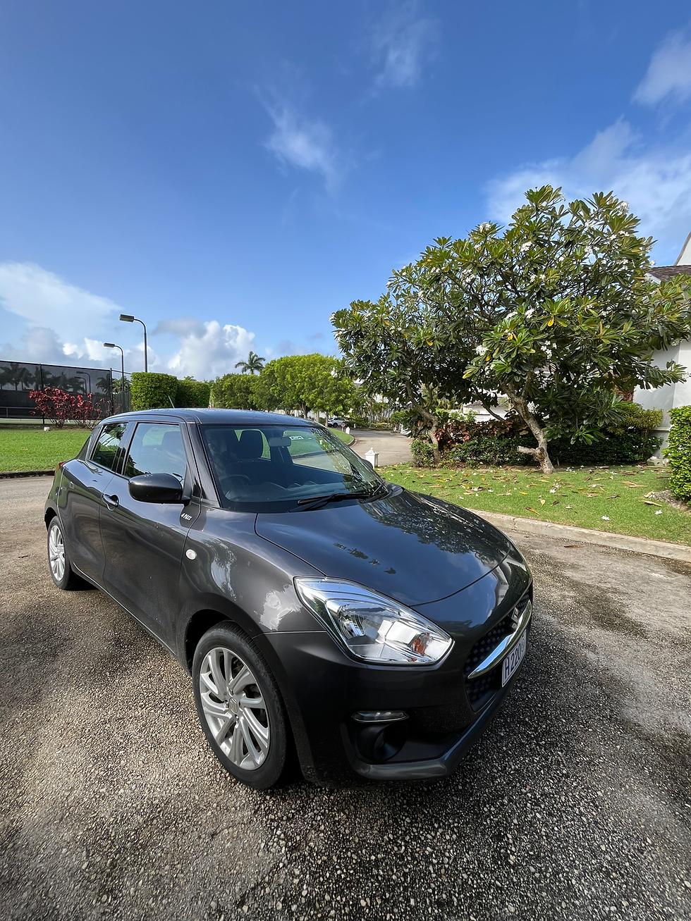 Barbados loves a Suzuki Swift