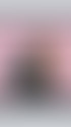 Laptop displaying a webpage; person with hand on head in front of pink background. White text offers editing instructions. Mood is contemplative.