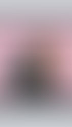Laptop displaying a webpage; person with hand on head in front of pink background. White text offers editing instructions. Mood is contemplative.