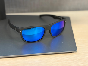 Island Optics Blue Mirror Glass