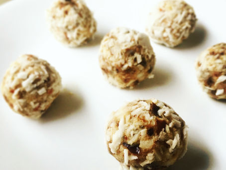 Coffee, Cacao & Coconut Bliss Balls