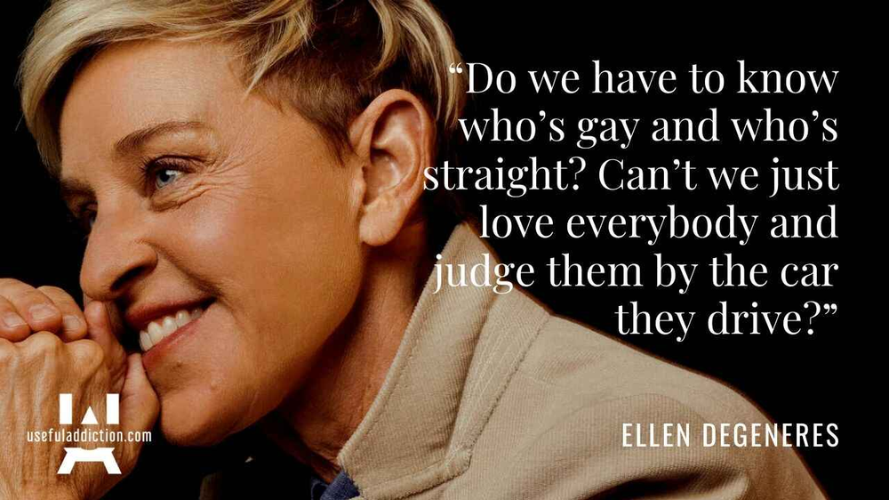 24 Inspirational Ellen DeGeneres Quotes on Life