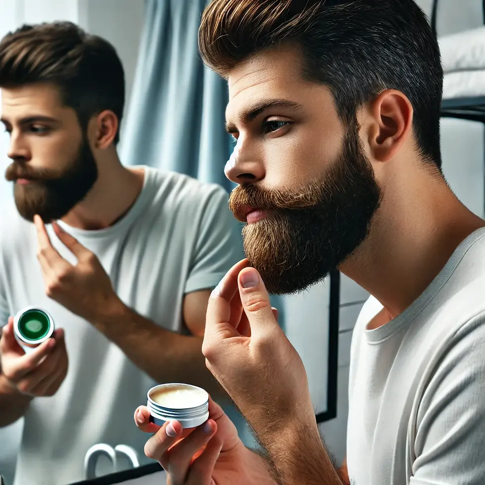 Balm for a quick and easy beard fix.