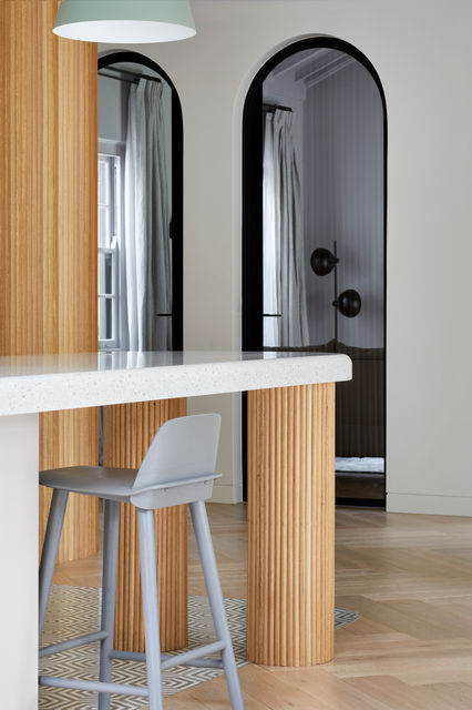 Arch Deco interior arches and details by Hindley & Co.