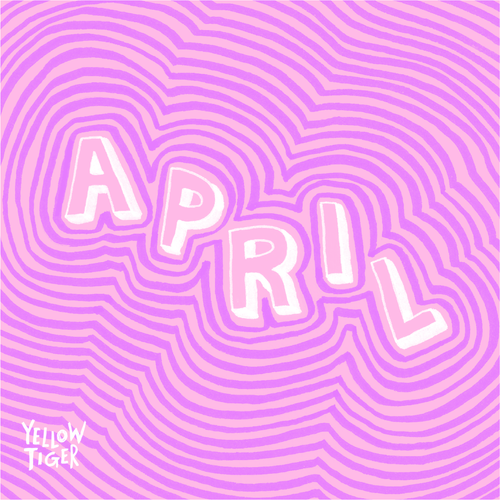April Hand Lettering