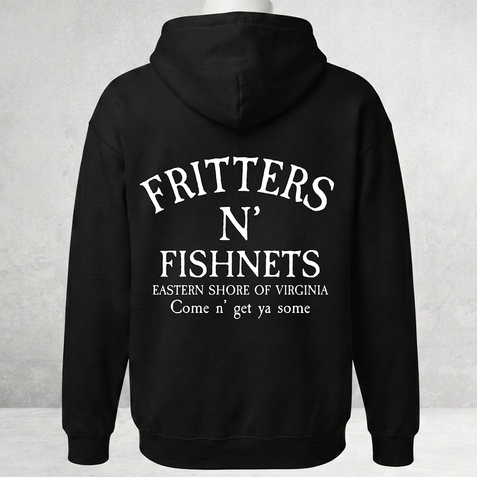 Thumbnail: Shore Thing: The "Clams, Taters & Fritters" ESVA Heritage Hoodie