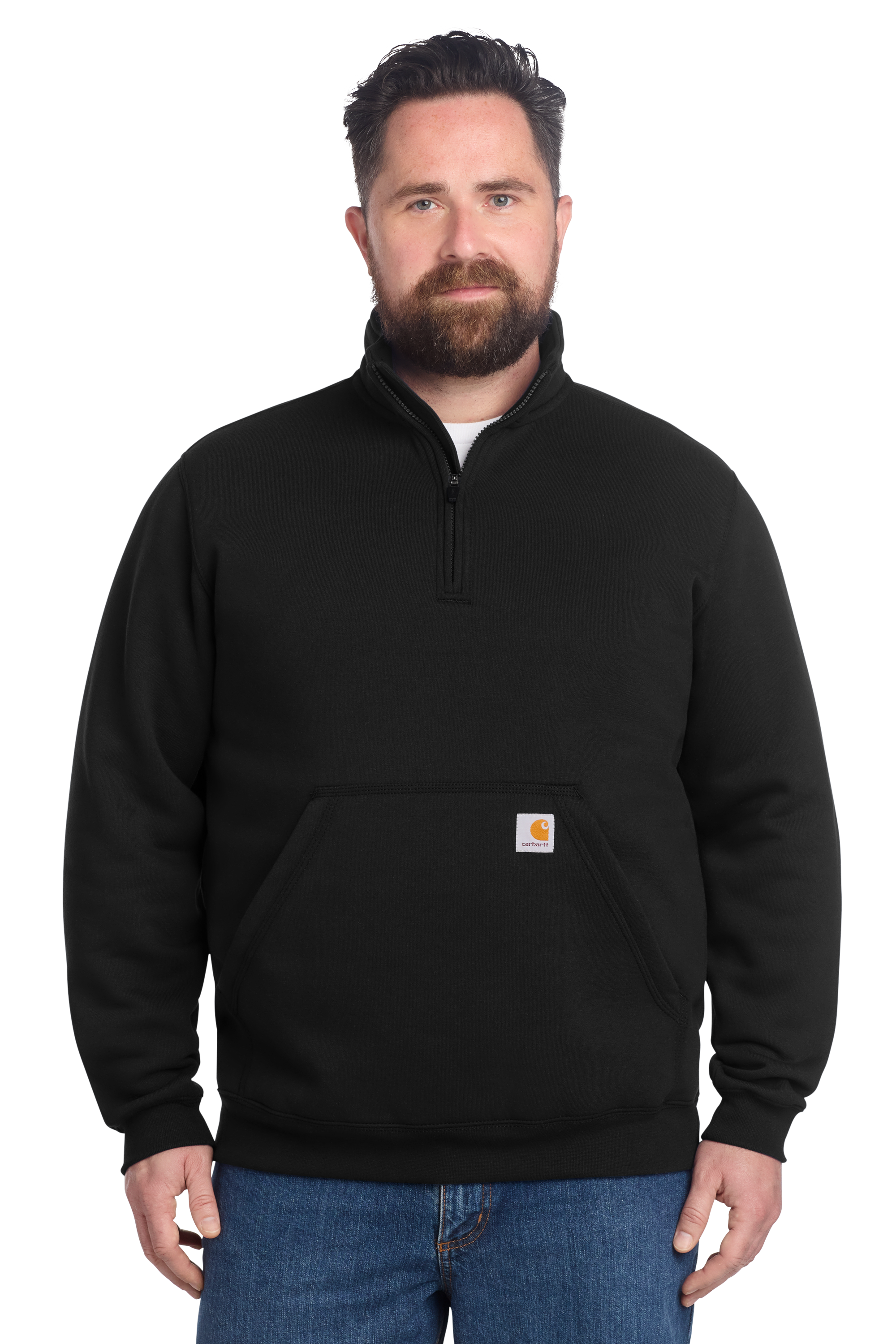 Hazardous Devices Unit Midweight 1/4-Zip Mock Neck Sweatshirt