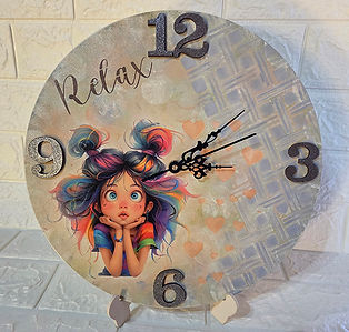 Relax Time - Reloj Creativo