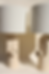 Thumbnail: Structural ceramic lamps handmade by renowned French ceramicist Olivia Cognet