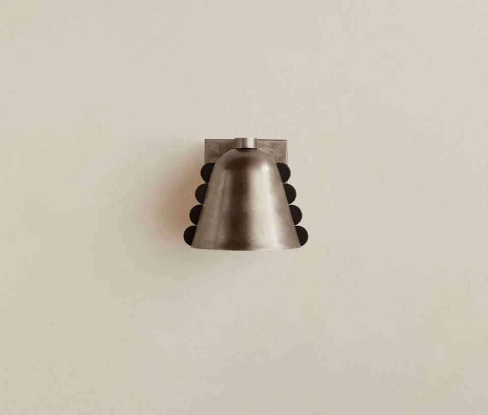 Brass Calla Sconce, Small