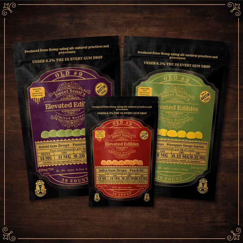 Award winning Sweet Sensi in 4 varieties