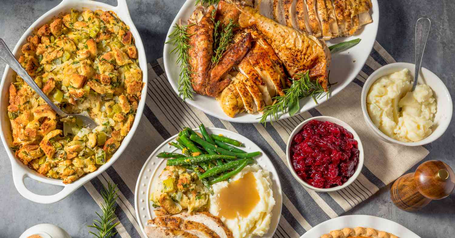 Arranged Food and Objects