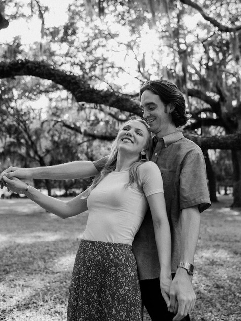 Daffin Park Engagement Session in Savannah