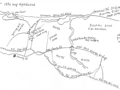 Spring Hill and Scorton Map 