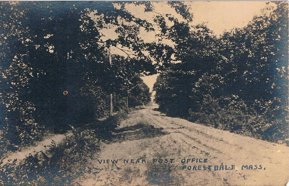 We are not sure exactly where on Route 130 this is. COURTESY SANDWICH TOWN ARCHIVES