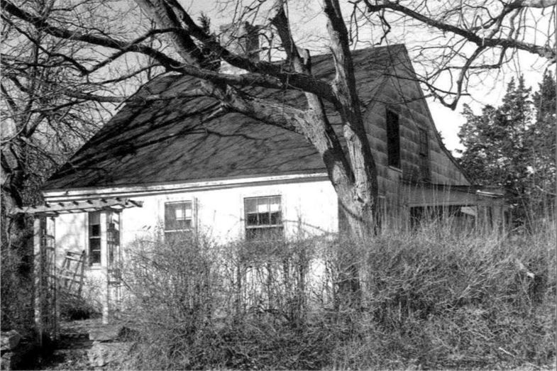 The home shown in 1973 photograph from Massachusetts Historical Commission