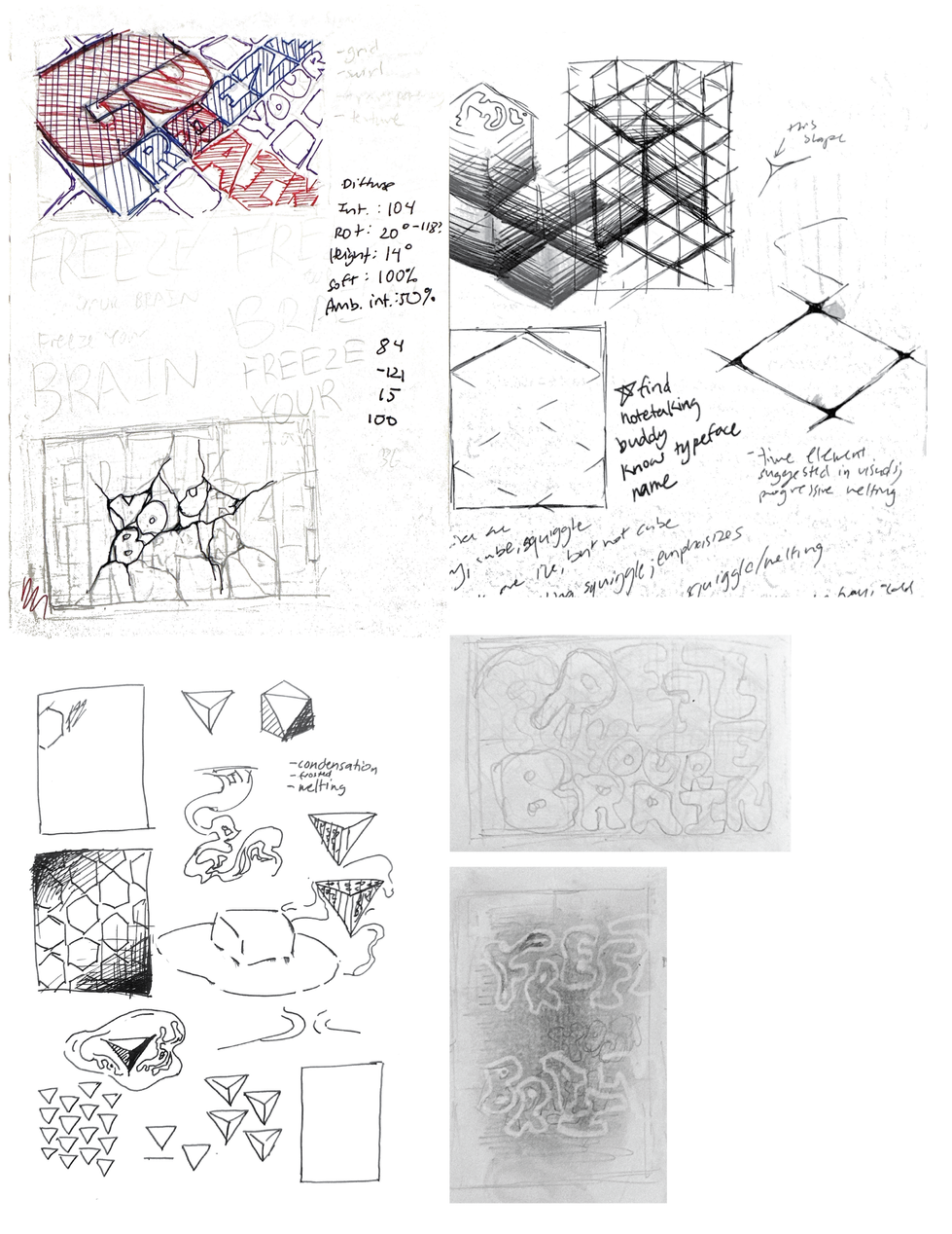 Poster Sketches