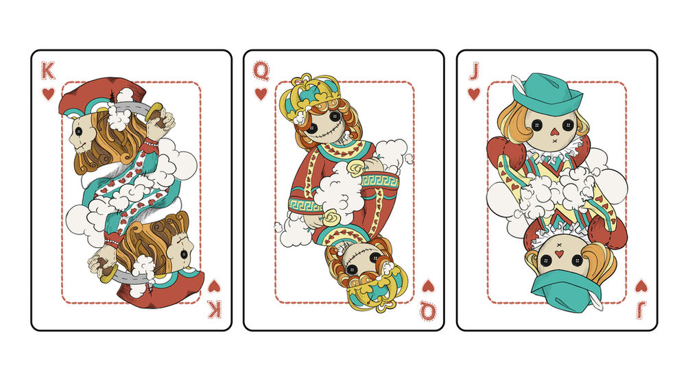 Final playing card designs