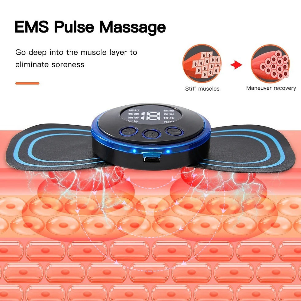 Thumbnail: Portable Electric Pulse Neck and Shoulder Massager