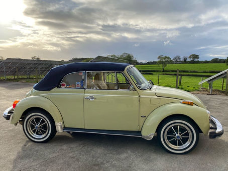 VW Beetle work finished