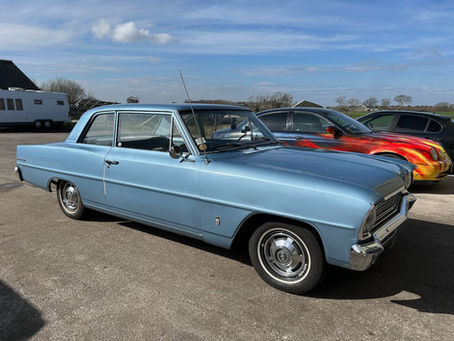 Chevy II in the workshop