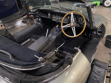 Jaguar E-type interior trim