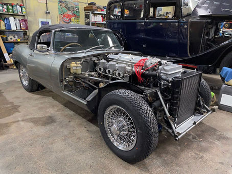 Jaguar E-type, it lives