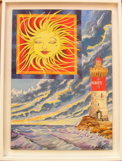 "Retour de mer, les Pierres Noires"