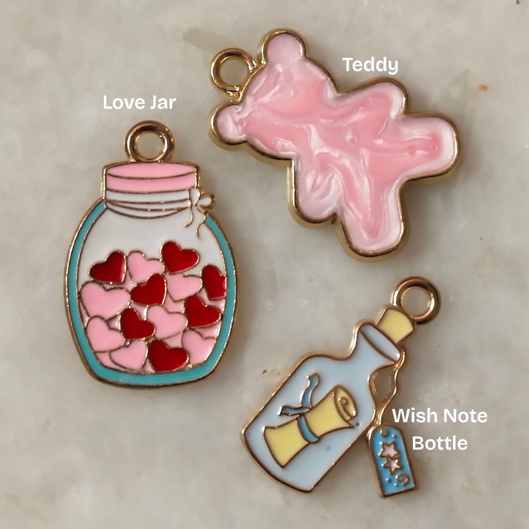 Love Jar, Teddy, Wish Bottle