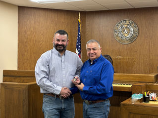 Nolan County Sheriff's Office Employees Recognized for Years of Service