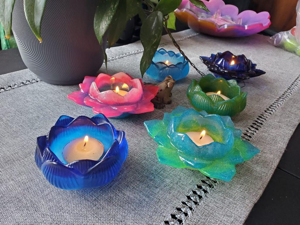 Item #5 Candle holder 3 piece