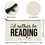 Thumbnail: Rather Be Reading Canvas Zipper Pouch for Pens, Make-Up, & More!