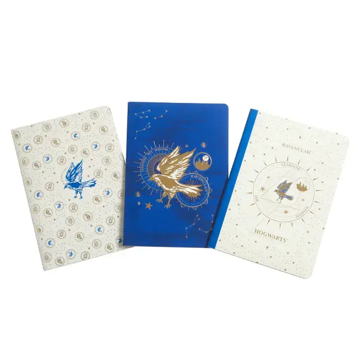 Harry Potter Ravenclaw Constellation Sewn Notebook (Set of 3)