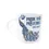 Thumbnail: Pride & Prejudice Peacock "No Enjoying Like Reading" Mug (14 Oz)