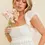 Thumbnail: Catriona Ruffle Cap Sleeve White Lace Midi Dress with Smocked Top (S - L)