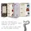 Thumbnail: Journal Tabs Page Marker Stickers! Fantasy Dragons Dark Academia OR Botanical!