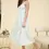 Thumbnail: Diamond of the Season Ivory & Blue Floral Midi Dress (S - L)