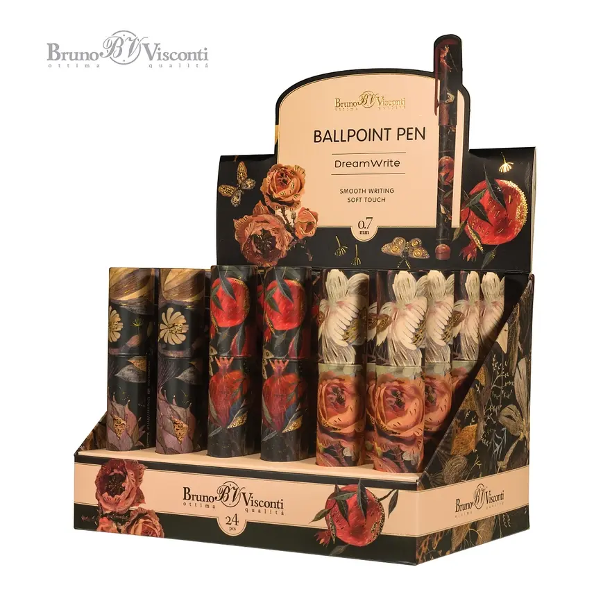 Dream Write Bloom Dark Floral Pens