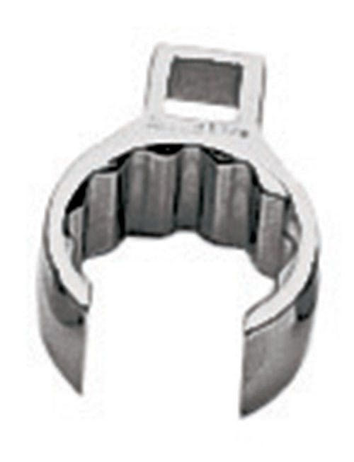 1/4" Drive 12-Point SAE 3/8" Flank Drive Deep Flare Nut Crowfoot Wrench