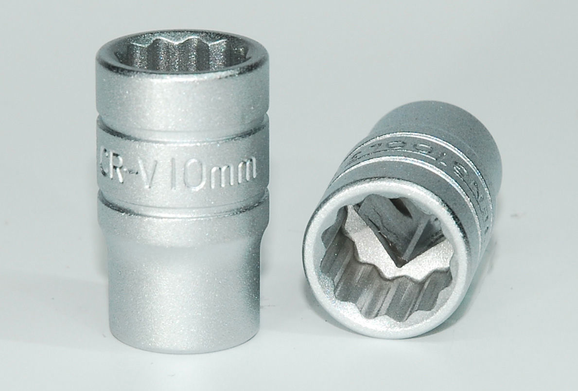 Socket 1/4 inch Drive 12pt 10 mm
