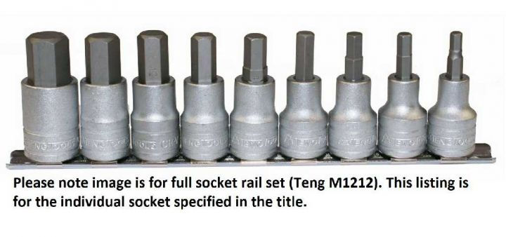 Socket 1/2 inch dr 5/16 inch Hex Bit
