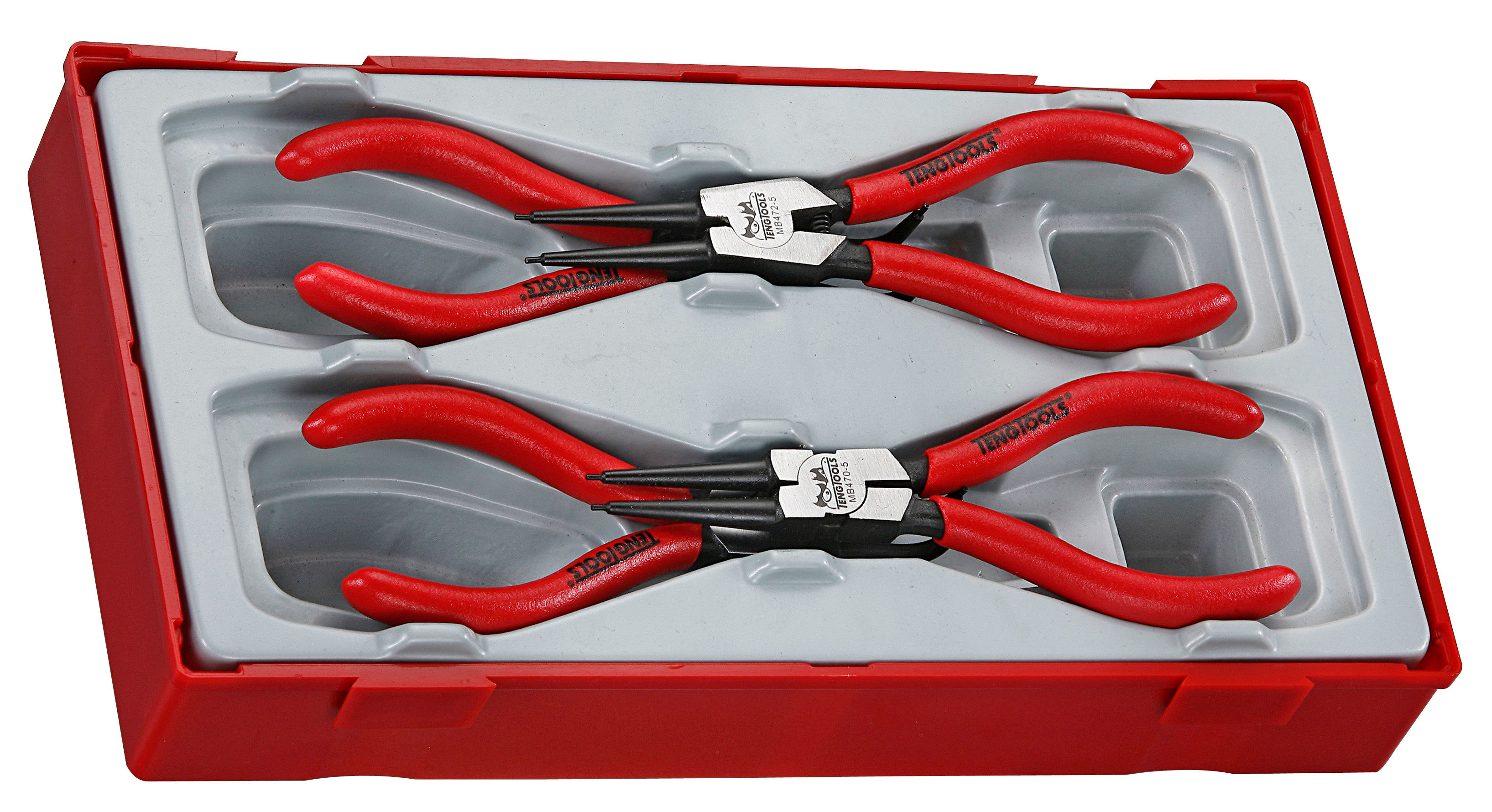 Plier Set 5 inch Circlip 4 Pieces