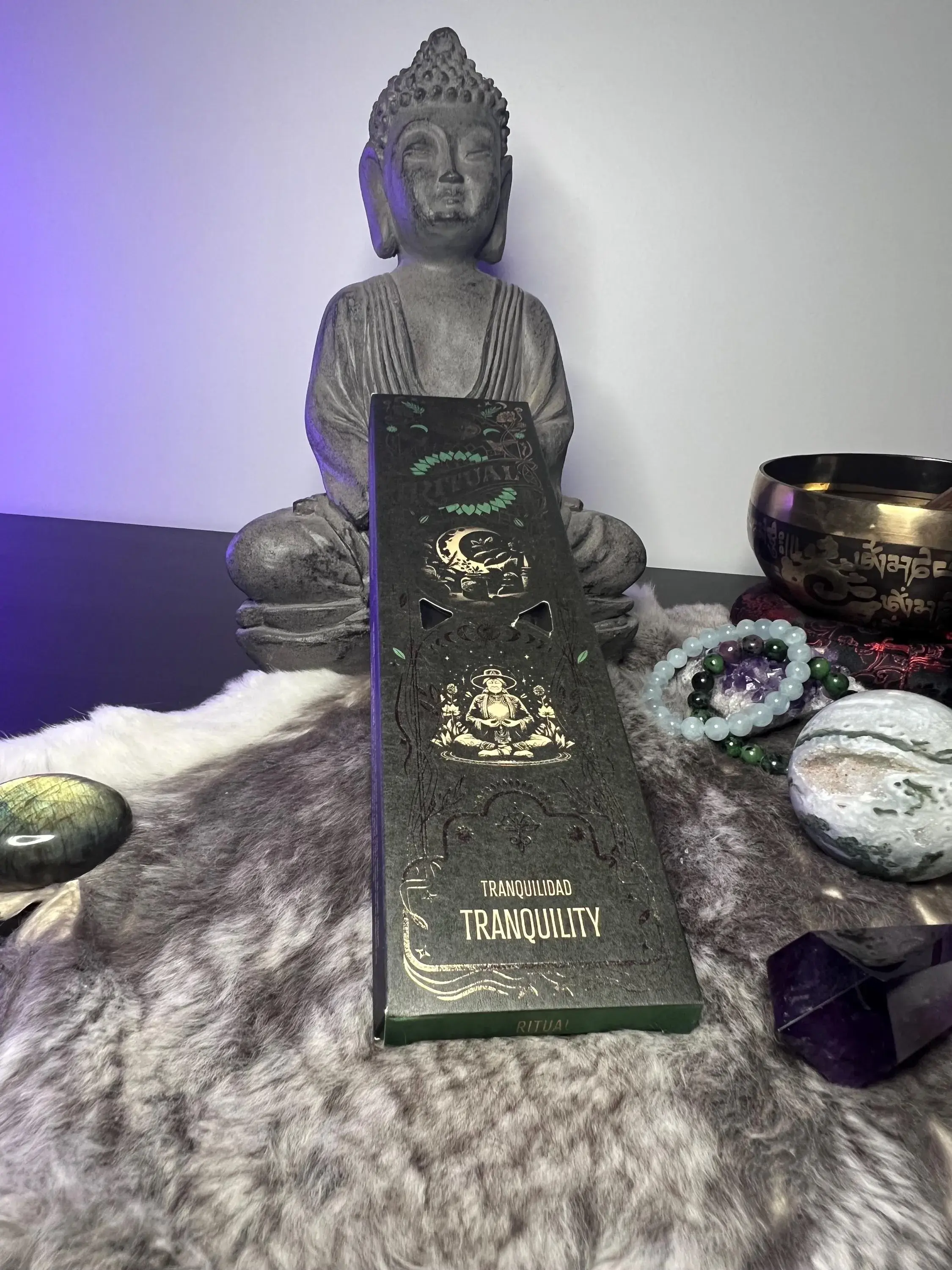 Encens sagrada madre ritual tranquilité