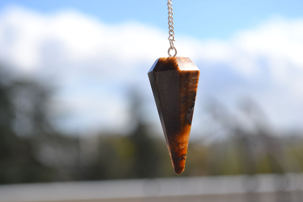 Thumbnail: Pendule oeil de tigre