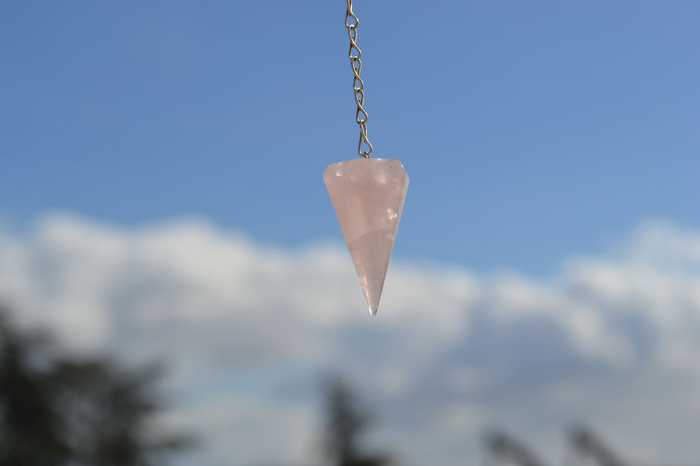 Miniature : Pendule quartz rose